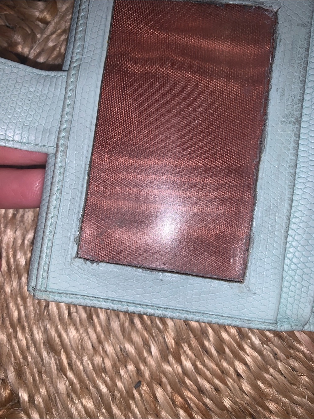 Salvatore Ferragamo light blue wallet - Picture 10 of 11
